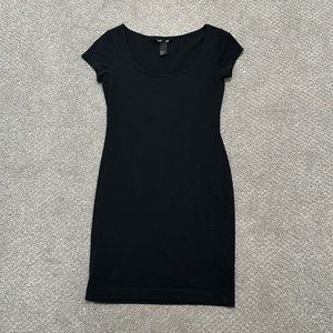 Black t-shirt dress